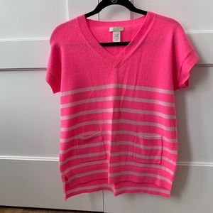 GUC CREWCUTS SHORT-SLEEVED CASHMERE SWEATER | SZ14